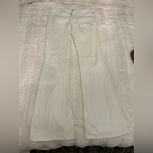 White Flared Jeans